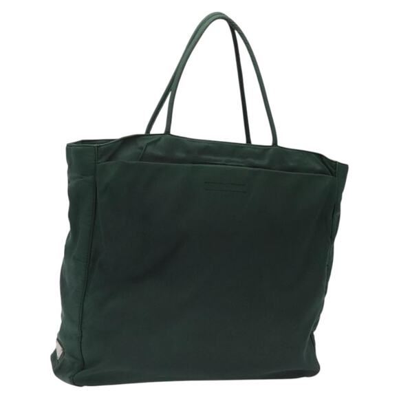 PRADA Hand Bag Nylon Green - Picture 1 of 12